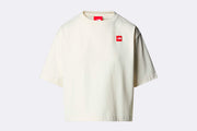 The North Face Wmns Red Box S/S Boxy Tee White Dune
